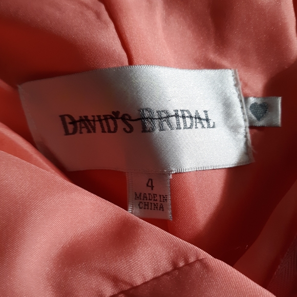 David's Bridal Bridesmaid's dress - Picture 4 of 6